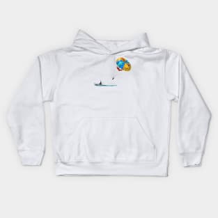 Parasailing Kids Hoodie